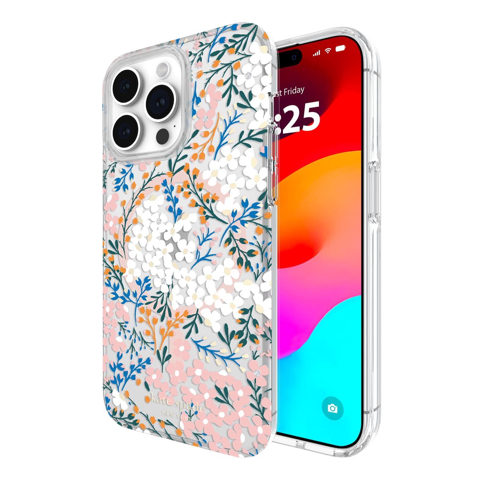kate spade ハート iPhone15Pro スマホケース Heart Stability Ring And Case I Phone 15 Pro | Kate Spade Outlet
